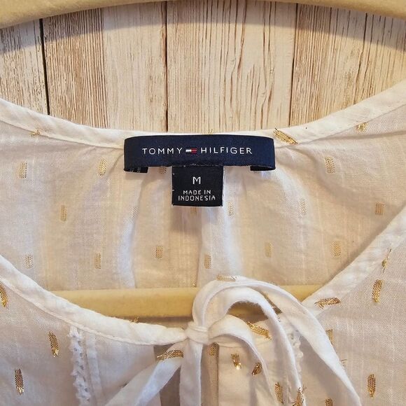 Tommy Hilfiger women's blouse size M - Picture 7 of 8